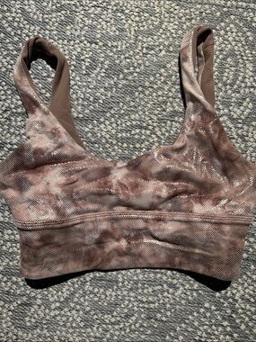 Lululemon metallic align reversible 2 in 1 sports bra